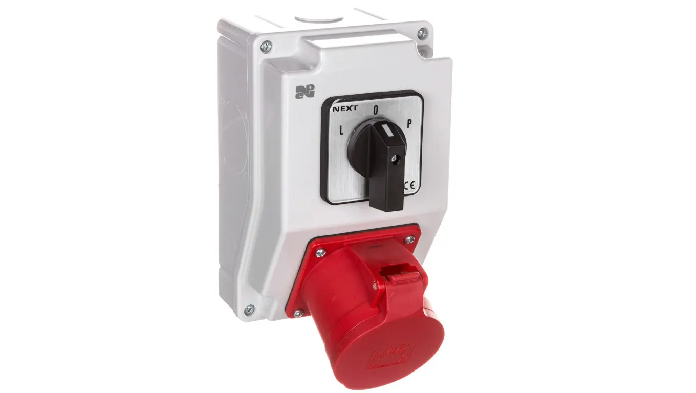 Installation kit with socket 32A 5P