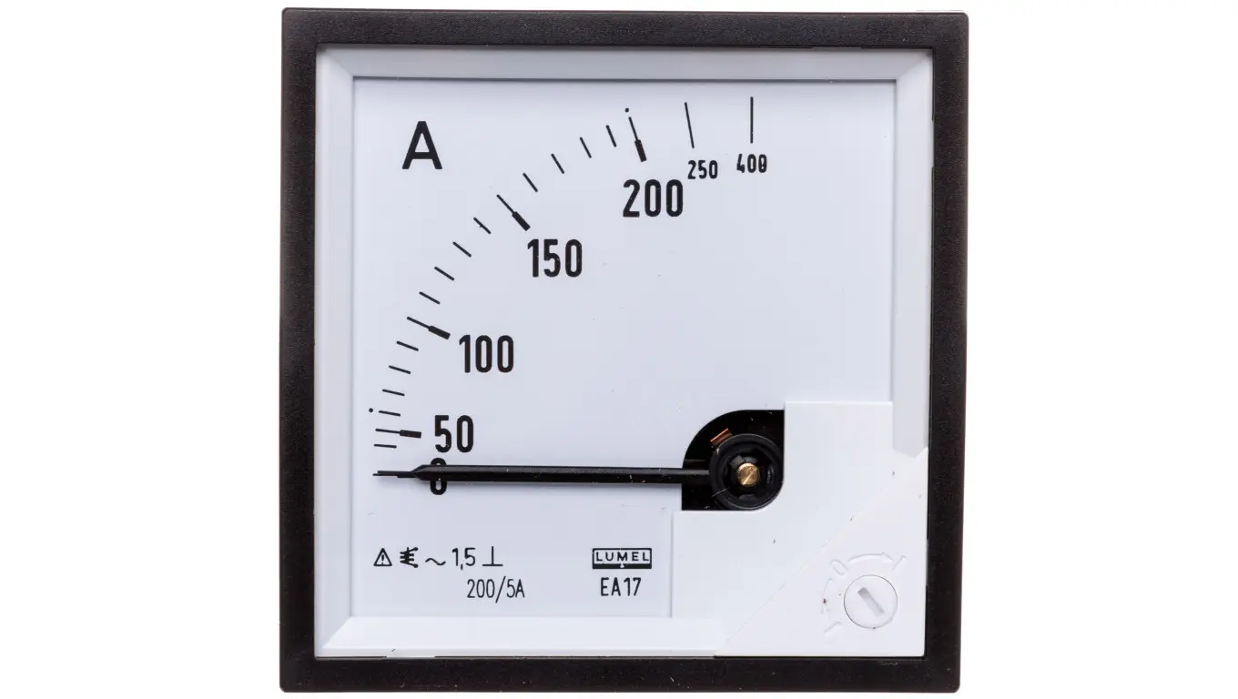Lumel Array analog ammeter 200/400A for