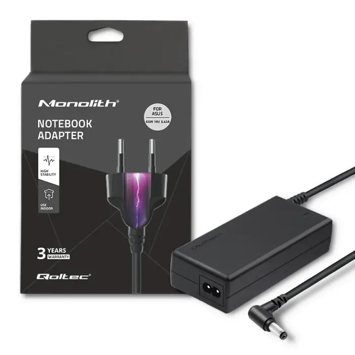 QOLTEC POWER SUPPLY for Asus 19V/3