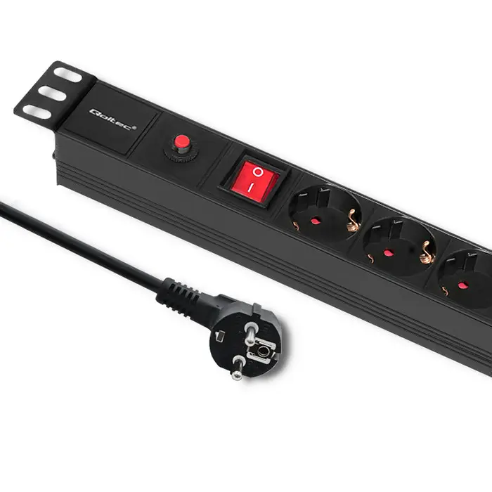 Qoltec power strip for RACK 19&quot