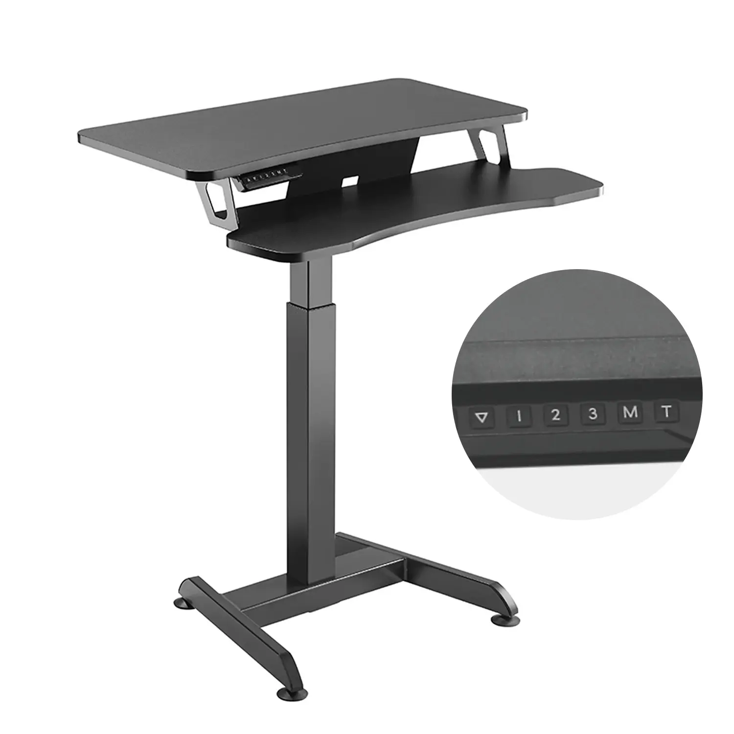 Maclean Electric Desk MC-835 Workstation Height