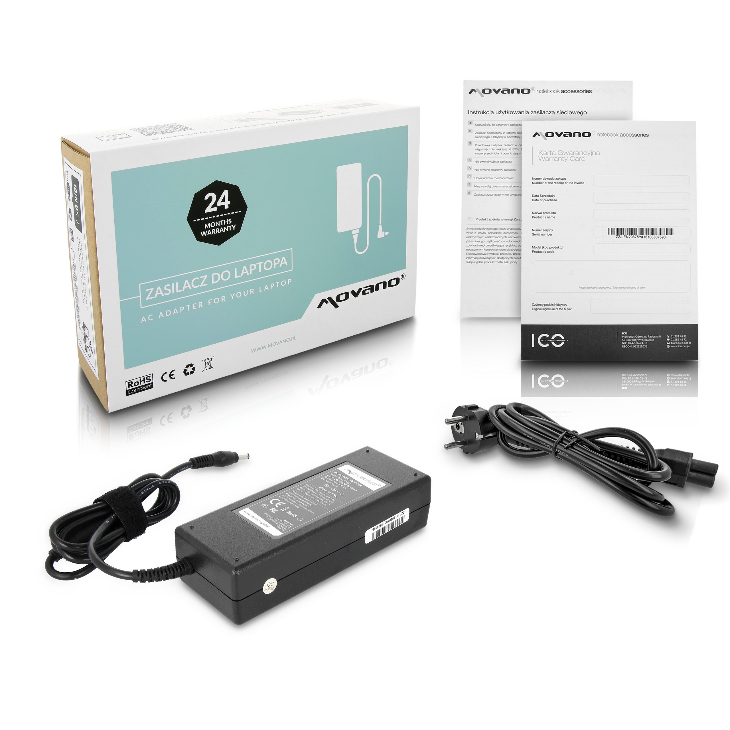 Movano Power Supply 19v 6.3a