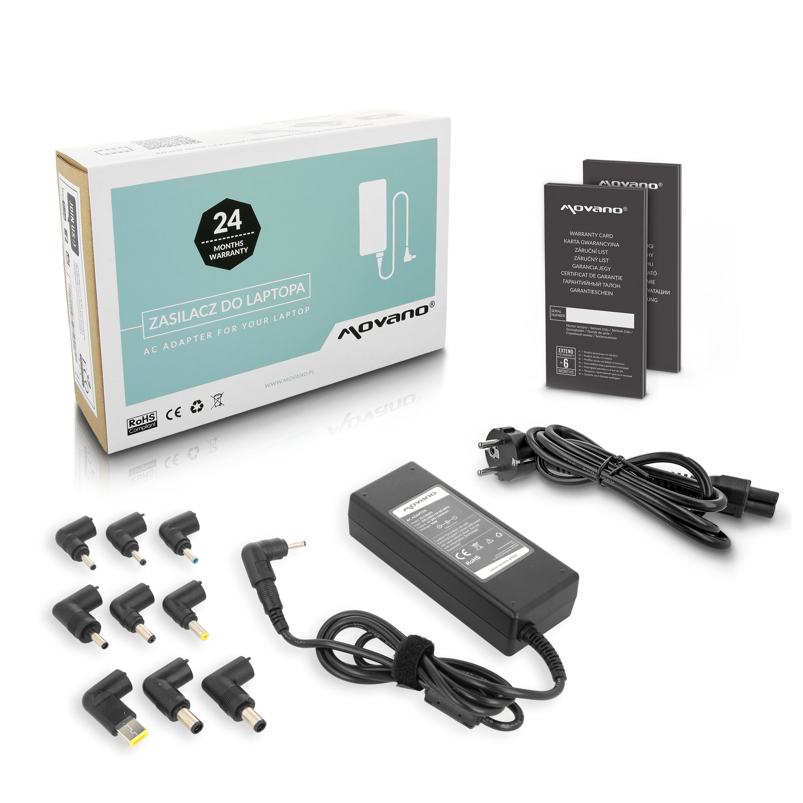 Movano Universal Power Supply 90W -