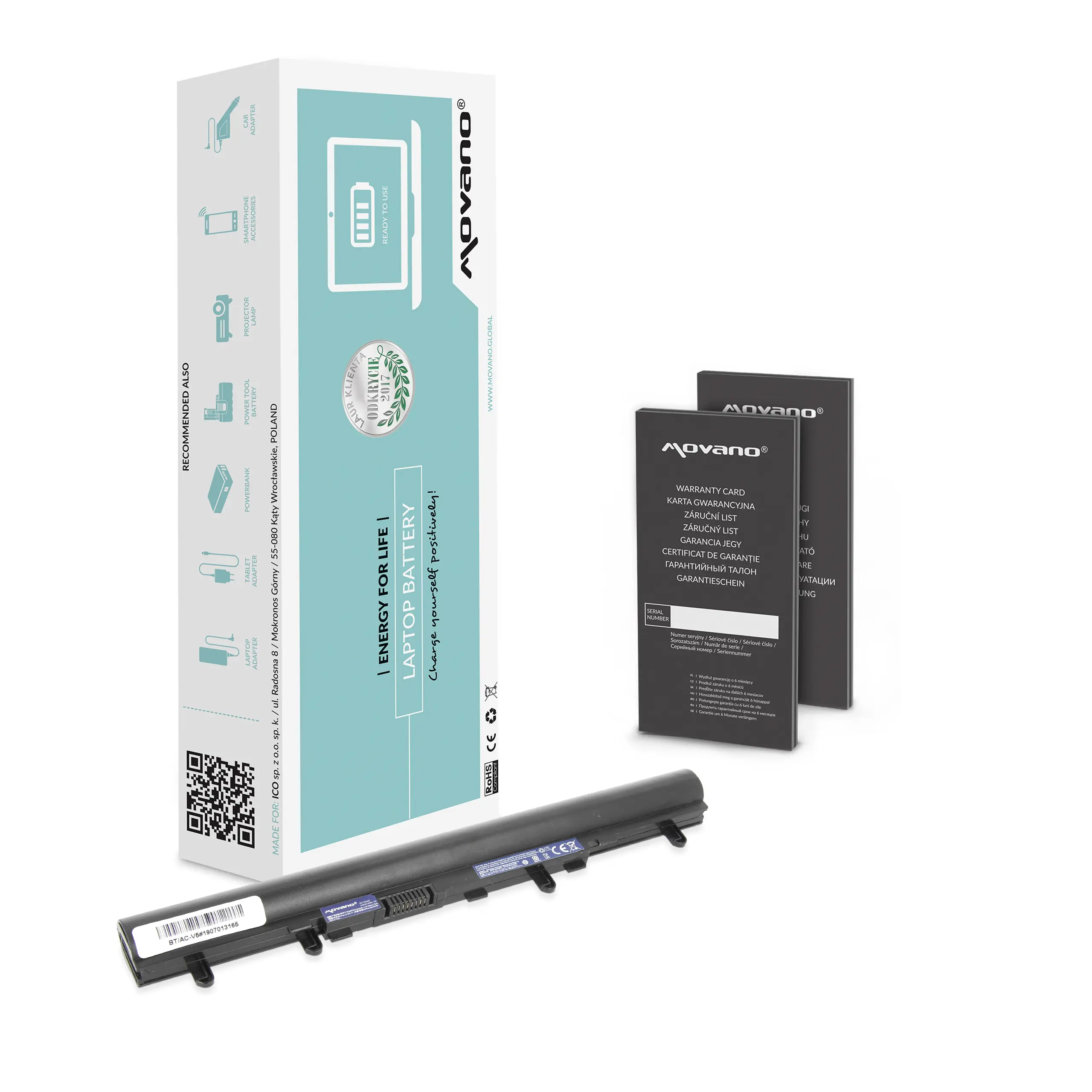 Movano Acer Aspire V5 battery (BT/AC-V5)