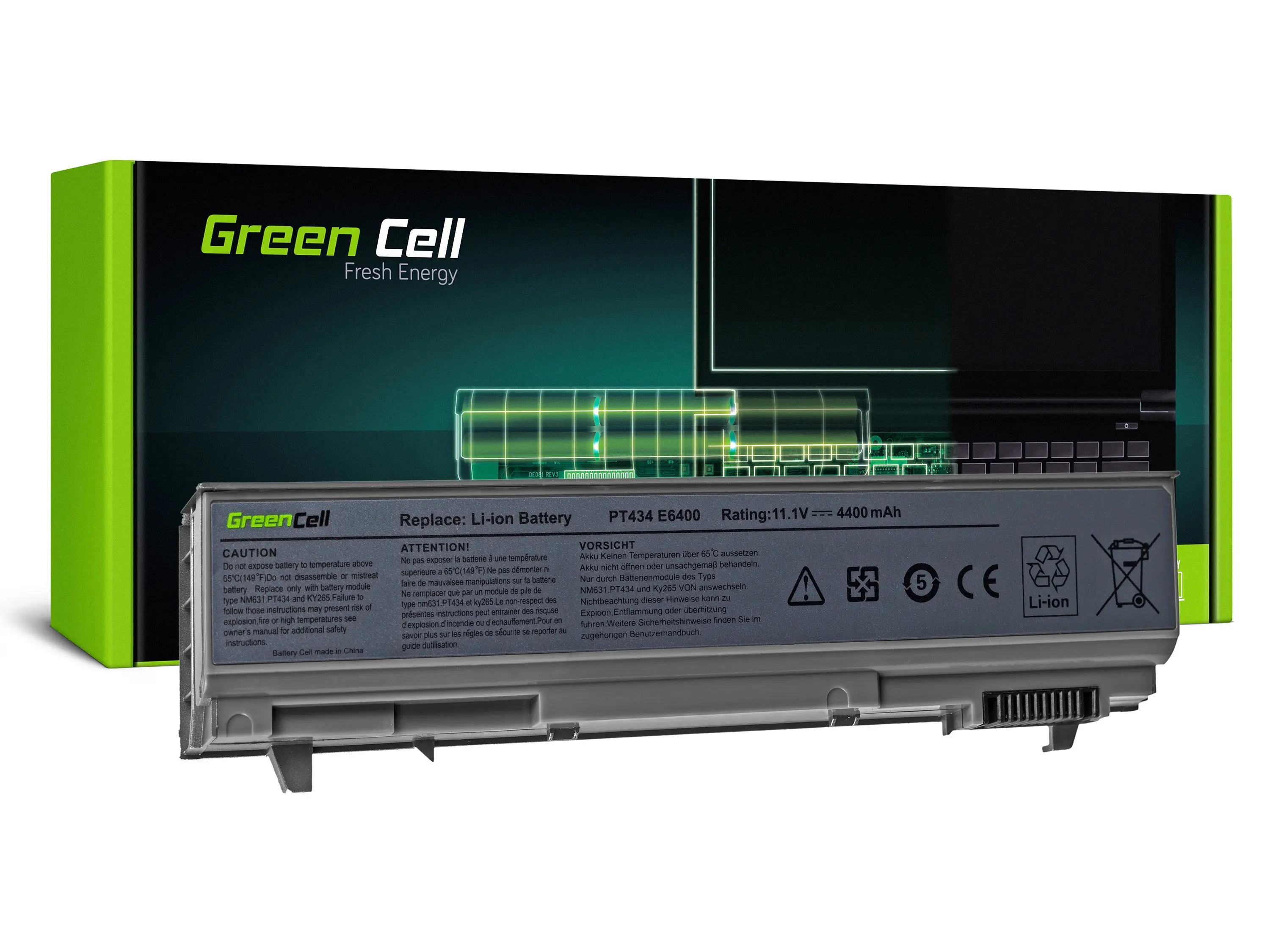 Laptop Battery PT434 W1193 For Dell