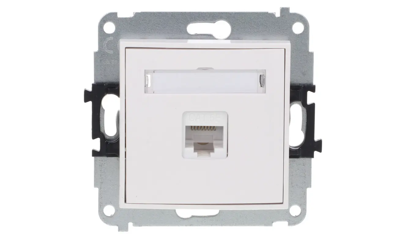 Karlik MINI Computer socket single 1xRJ45