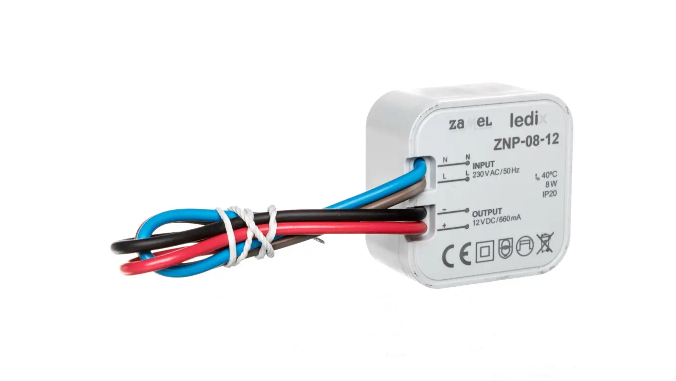 Zamel In-Box LED Power Supply 12V