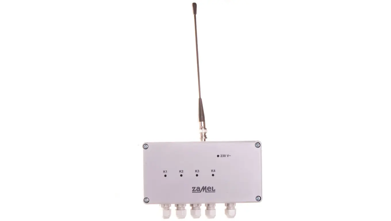 Radio network switch four channel 230V