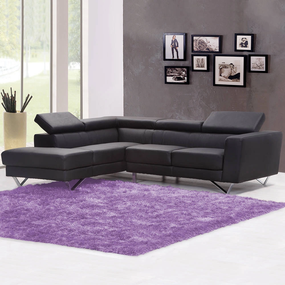 Shaggy Strado Carpet 120x170 PurpleFlower (Light