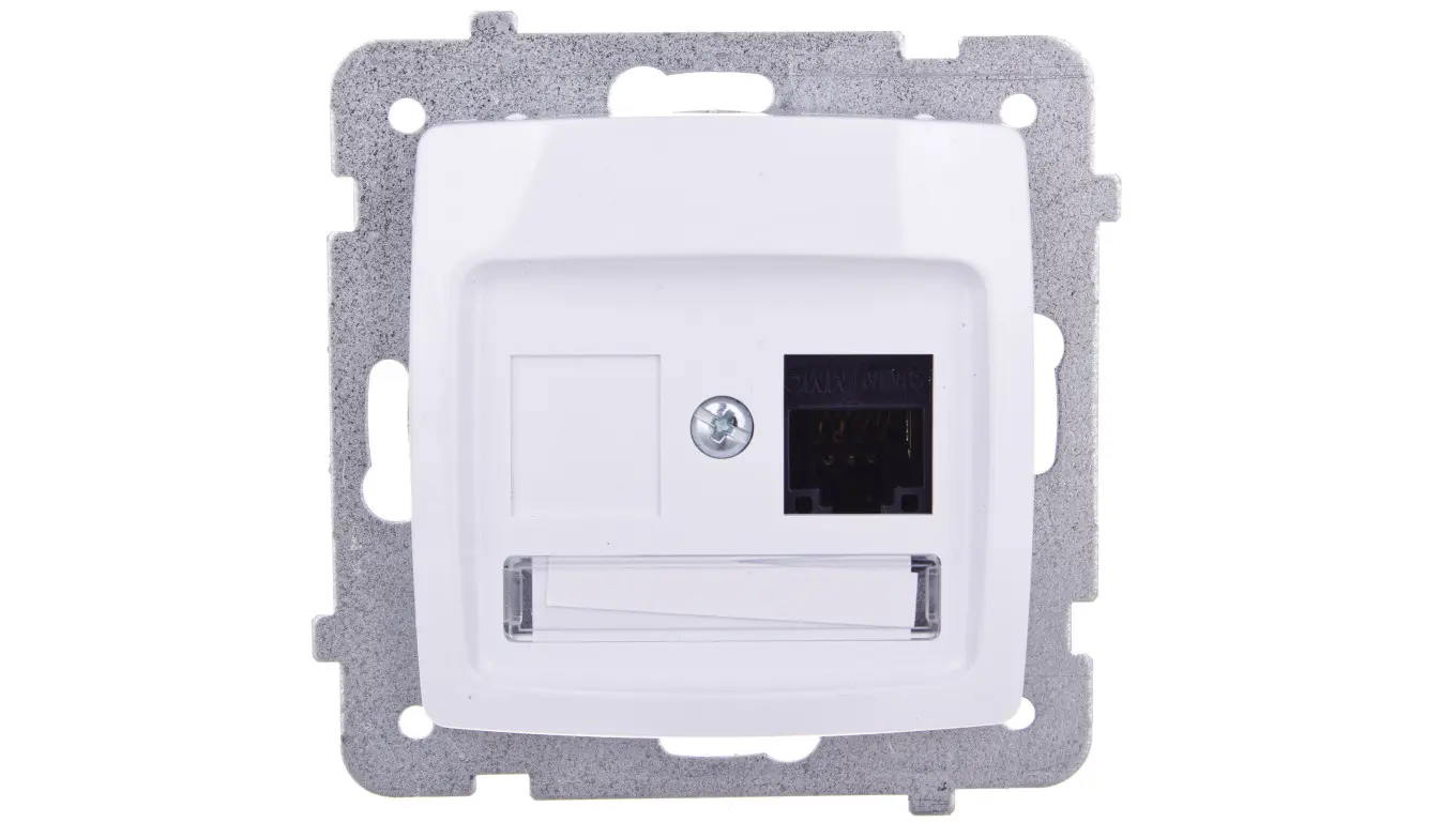 Ospel Computer socket Karo single RJ45