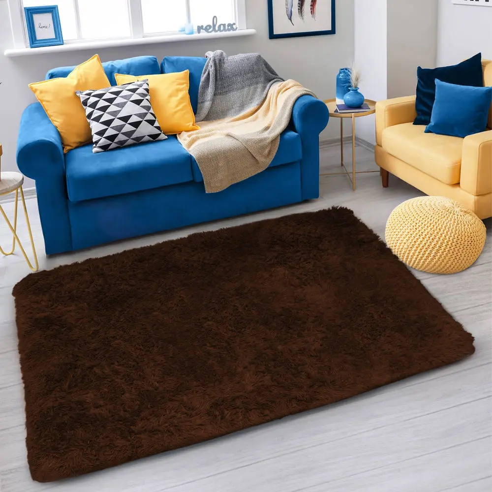 Shaggy Strado room carpet 120x170 DarkCoffee