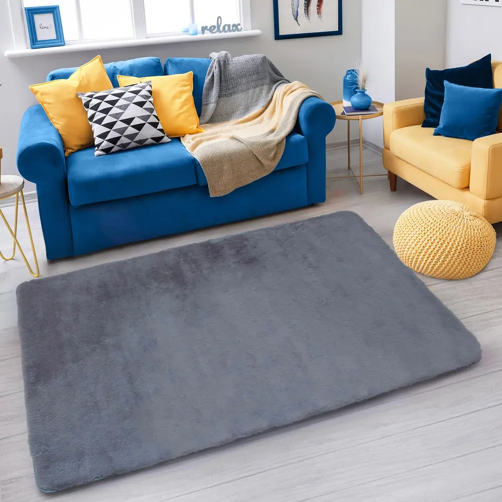 Room Rug Rabbit Strado 80x150 Silver
