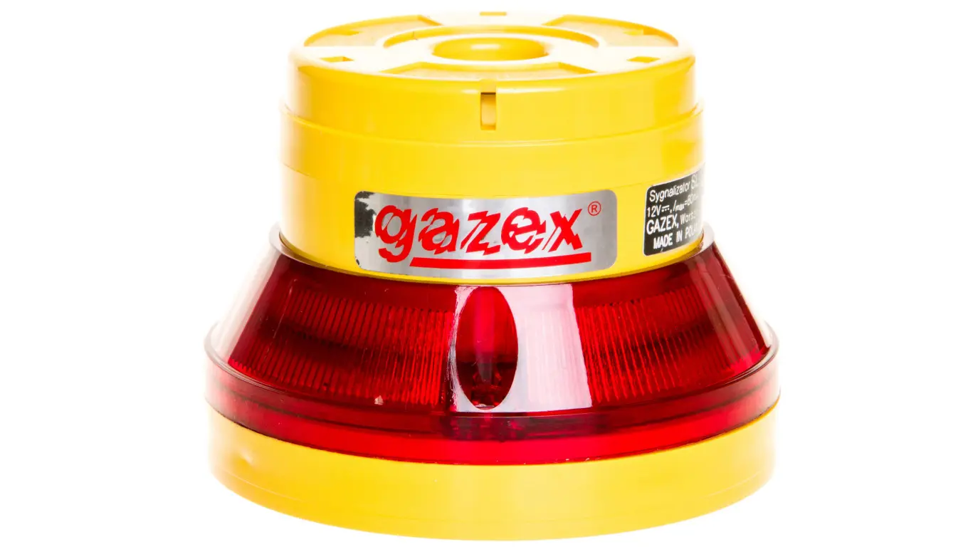 12V DC optical acoustic beacon pulsed
