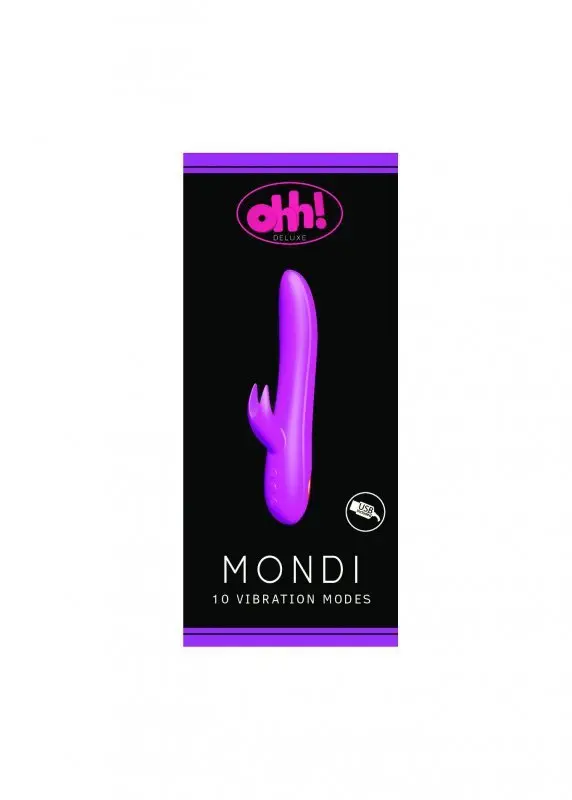 Heated vibrator with sex massager 20cm