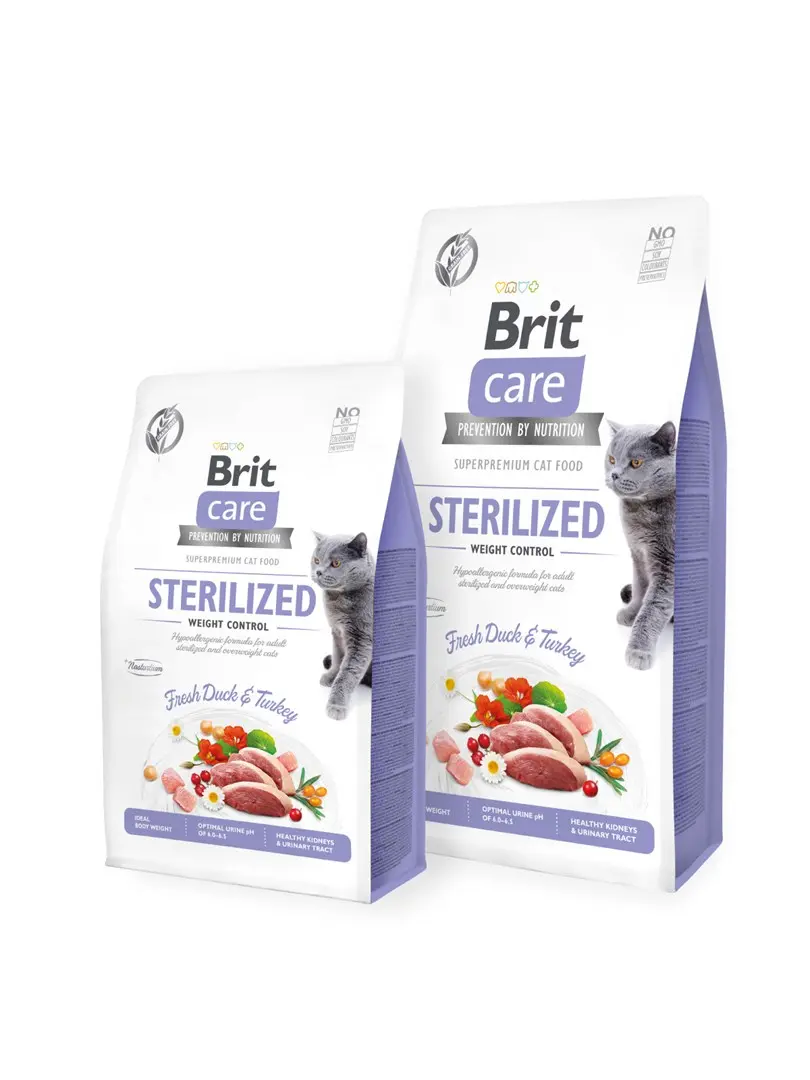 BRIT CARE Cat Grain-Free Sterilised Weight