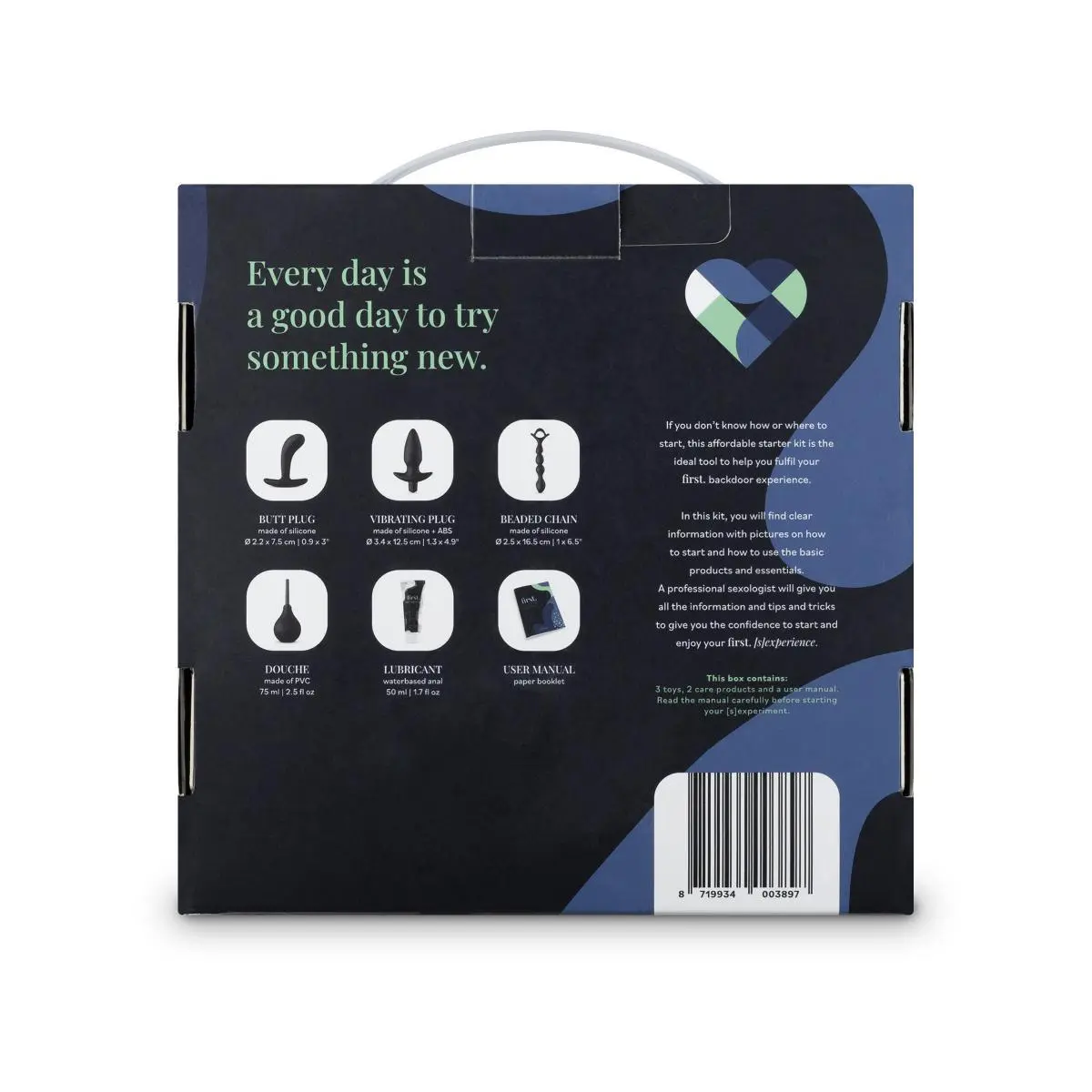 The First. Backdoor S Experience Silicone