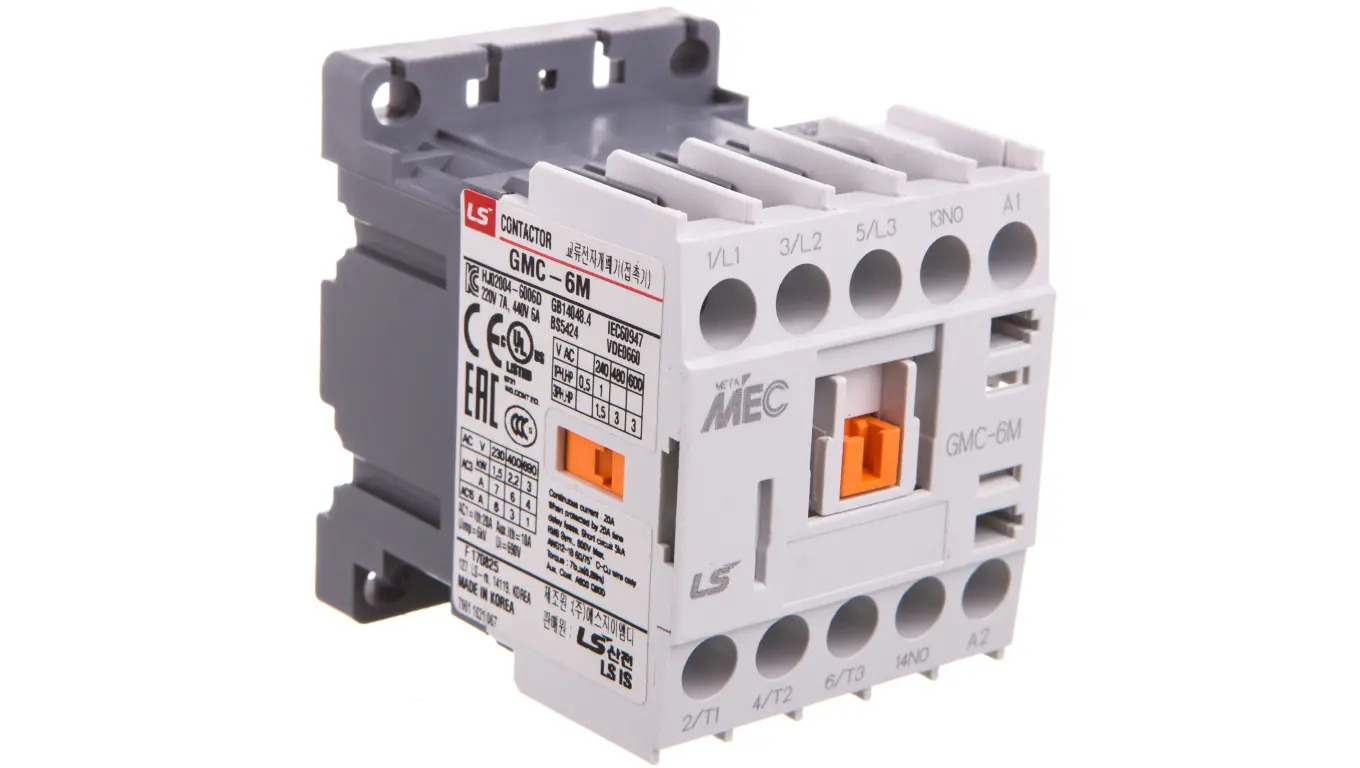 Miniature Contactor 6A 3P 1z 24V