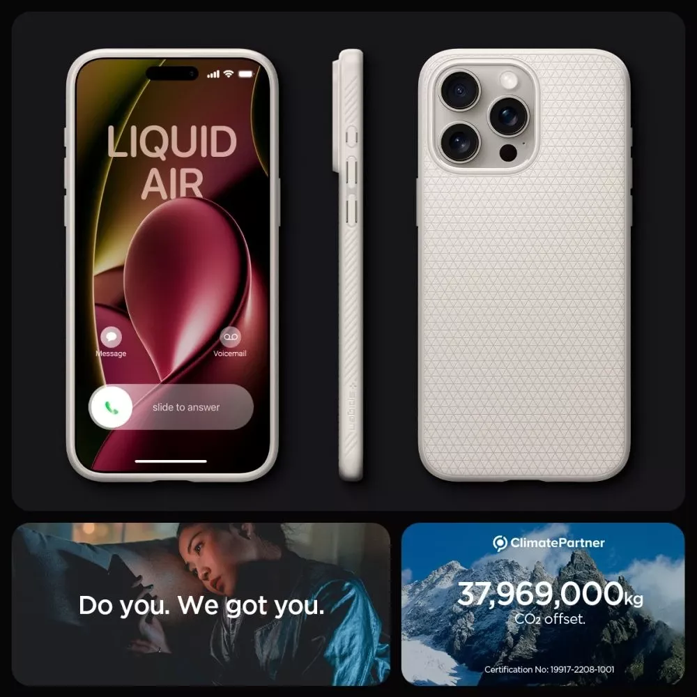 Spigen Liquid Air natural titanium -