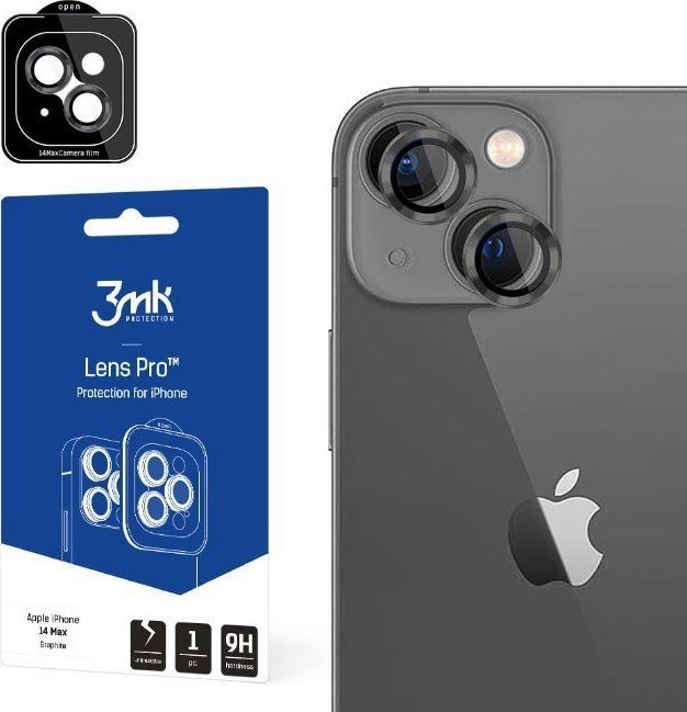 3MK Szklo hybrydowe na obiektyw aparatu 3MK Lens Protection Pro Apple iPhone 14 Plus grafitowy/graphite 3MK3954 (5903108484121) aizsardzība ekrānam mobilajiem telefoniem 3MK Szklo hybrydowe na obiektyw aparatu 3MK Lens Protection Pro Apple iPhone 14 Plus grafitowy/graphite 3MK3954 (5903108484121) aizsardzība ekrānam mobilajiem telefoniem