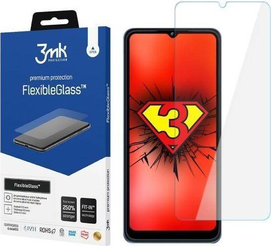 3MK FlexibleGlass do T-Mobile T Phone Pro 5G / Revvl 6 5G 5903108496070 (5903108496070) aizsardzība ekrānam mobilajiem telefoniem 3MK FlexibleGlass do T-Mobile T Phone Pro 5G / Revvl 6 5G 5903108496070 (5903108496070) aizsardzība ekrānam mobilajiem telefoniem