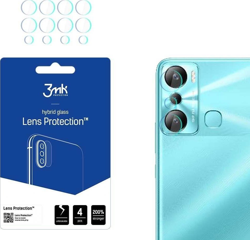 3MK Lens Protect Infinix Hot 20 Ochrona na obiektyw aparatu 4szt 3MK4750 (5903108520171) aizsardzība ekrānam mobilajiem telefoniem 3MK Lens Protect Infinix Hot 20 Ochrona na obiektyw aparatu 4szt 3MK4750 (5903108520171) aizsardzība ekrānam mobilajiem telefoniem