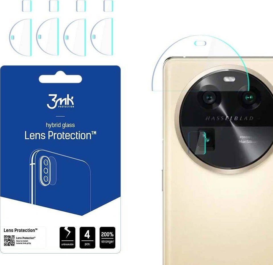 3MK 3MK Lens Protect Oppo Find X6 Ochrona na obiektyw aparatu 4szt 3MK4753 (5903108519847) aizsardzība ekrānam mobilajiem telefoniem 3MK 3MK Lens Protect Oppo Find X6 Ochrona na obiektyw aparatu 4szt 3MK4753 (5903108519847) aizsardzība ekrānam mobilajiem telefoniem