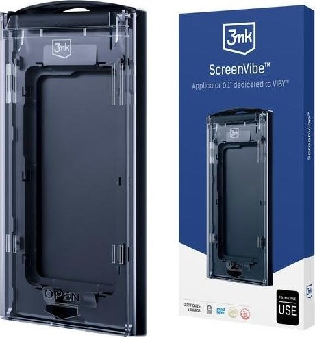 3MK ScreenVibe iPhone 13/13 Pro/14 6.1'' Szklo hartowane z aplikatorem 5szt 3M005066 (5903108520935) aizsardzība ekrānam mobilajiem telefoniem