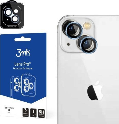 3MK Szklo Lens Protection Pro Blue Apple iPhone 15 Plus 3M005221 (5903108530958) aizsardzība ekrānam mobilajiem telefoniem 3MK Szklo Lens Protection Pro Blue Apple iPhone 15 Plus 3M005221 (5903108530958) aizsardzība ekrānam mobilajiem telefoniem