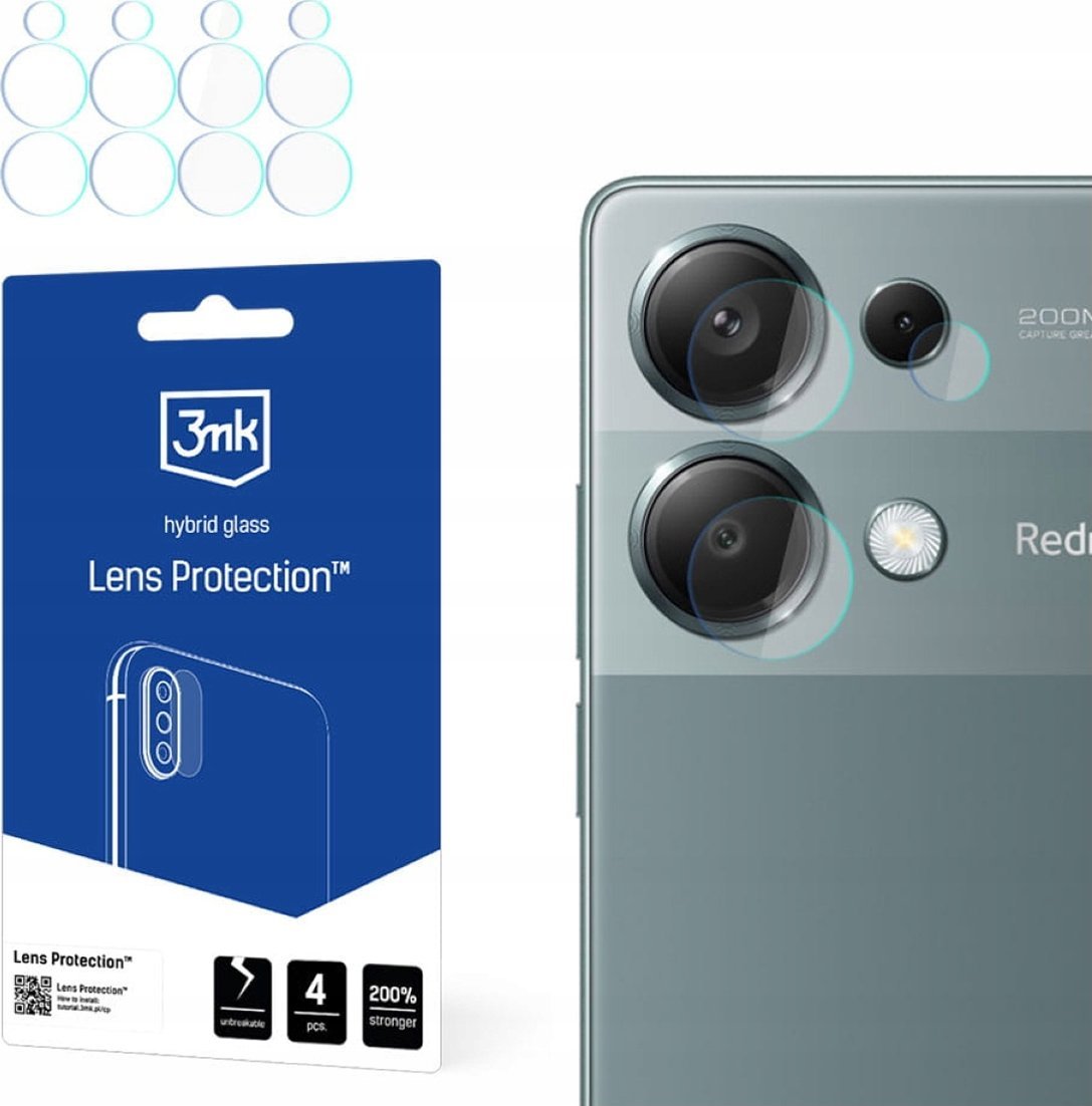 3MK FlexibleGlass Pro do Xiaomi Redmi Note 13 Pro 4G 5903108552011 (5903108552011) aizsardzība ekrānam mobilajiem telefoniem
