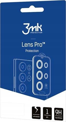 3MK 3mk ochrana kamery Lens Protection Pro pro Samsung Galaxy S23 FE, cerna 5903108530446 (5903108530446) aizsardzība ekrānam mobilajiem telefoniem 3MK 3mk ochrana kamery Lens Protection Pro pro Samsung Galaxy S23 FE, cerna 5903108530446 (5903108530446) aizsardzība ekrānam mobilajiem telefoniem