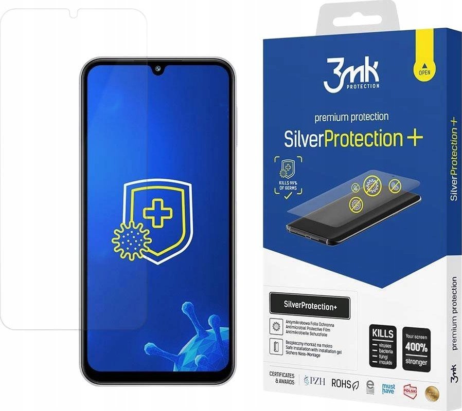 3MK 3MK SilverProtect+ Sam M34 5G Folia Antymikrobowa montowana na mokro 3M005549 (5903108542883) aizsardzība ekrānam mobilajiem telefoniem