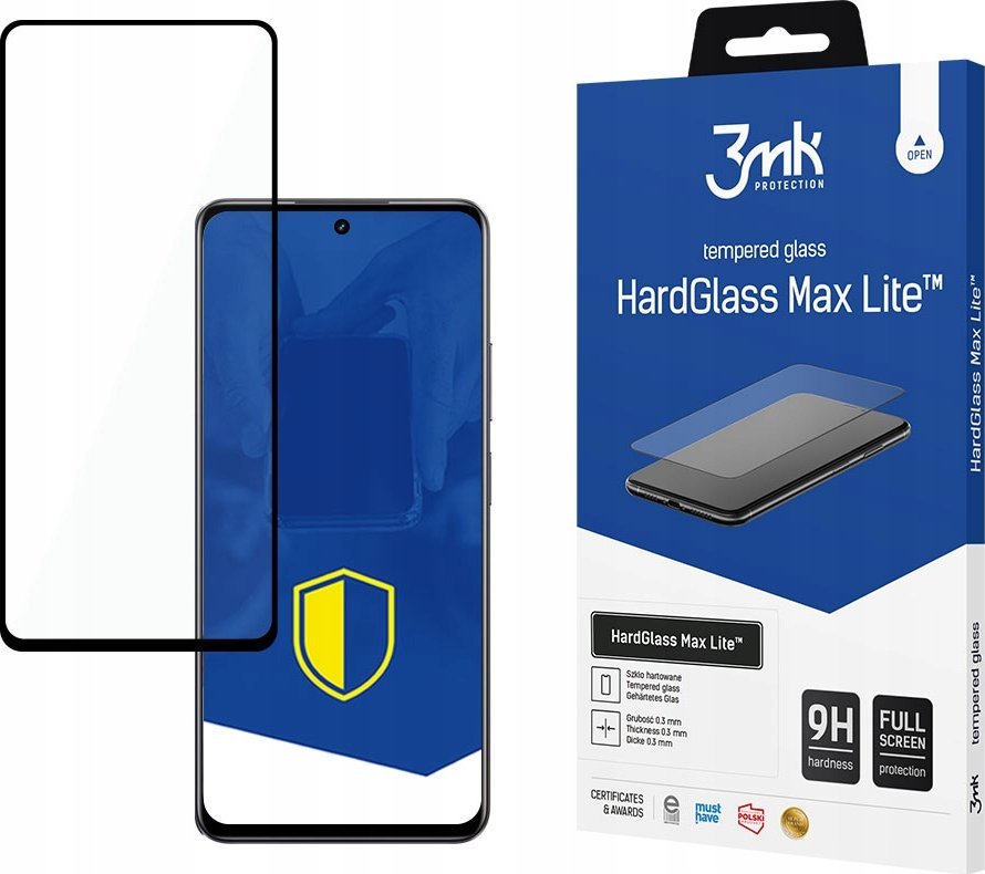3MK Szklo hartowane 3MK HardGlass Max Lite Realme 11 5G czarny/black 3MK5507 (5903108542340) aizsardzība ekrānam mobilajiem telefoniem 3MK Szklo hartowane 3MK HardGlass Max Lite Realme 11 5G czarny/black 3MK5507 (5903108542340) aizsardzība ekrānam mobilajiem telefoniem