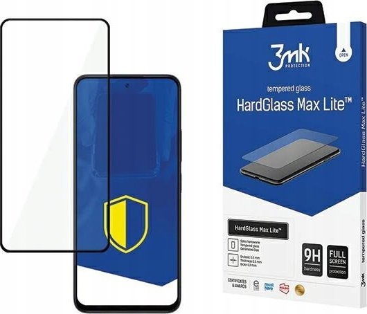 3MK 3MK HardGlass Max Lite Poco M6 5G czarny/black Fullscreen Glass Lite 3MK5792 (5903108559966) aizsardzība ekrānam mobilajiem telefoniem 3MK 3MK HardGlass Max Lite Poco M6 5G czarny/black Fullscreen Glass Lite 3MK5792 (5903108559966) aizsardzība ekrānam mobilajiem telefoniem