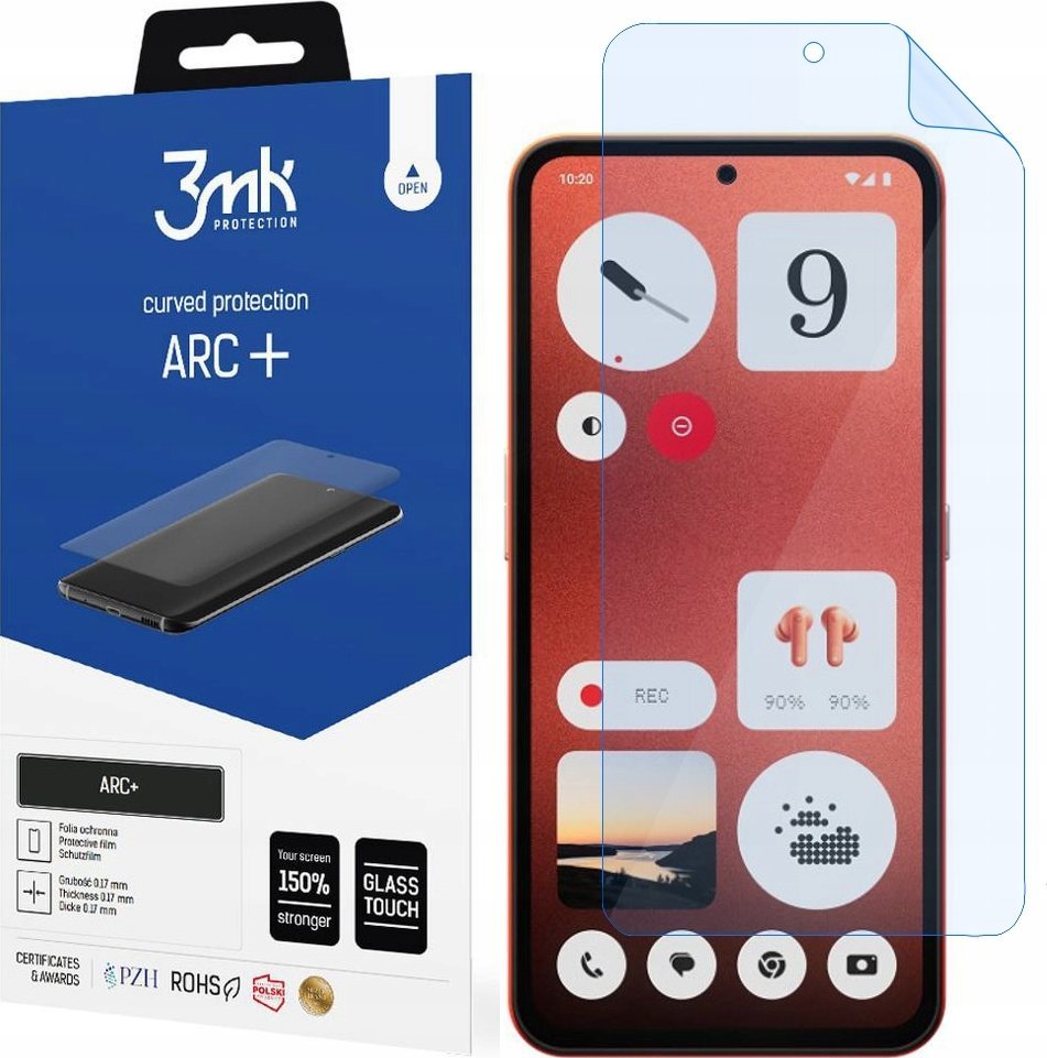 3MK Nothing CMF Phone 1 - 3mk ARC+ 13859179 (5903108593335) aizsardzība ekrānam mobilajiem telefoniem 3MK Nothing CMF Phone 1 - 3mk ARC+ 13859179 (5903108593335) aizsardzība ekrānam mobilajiem telefoniem