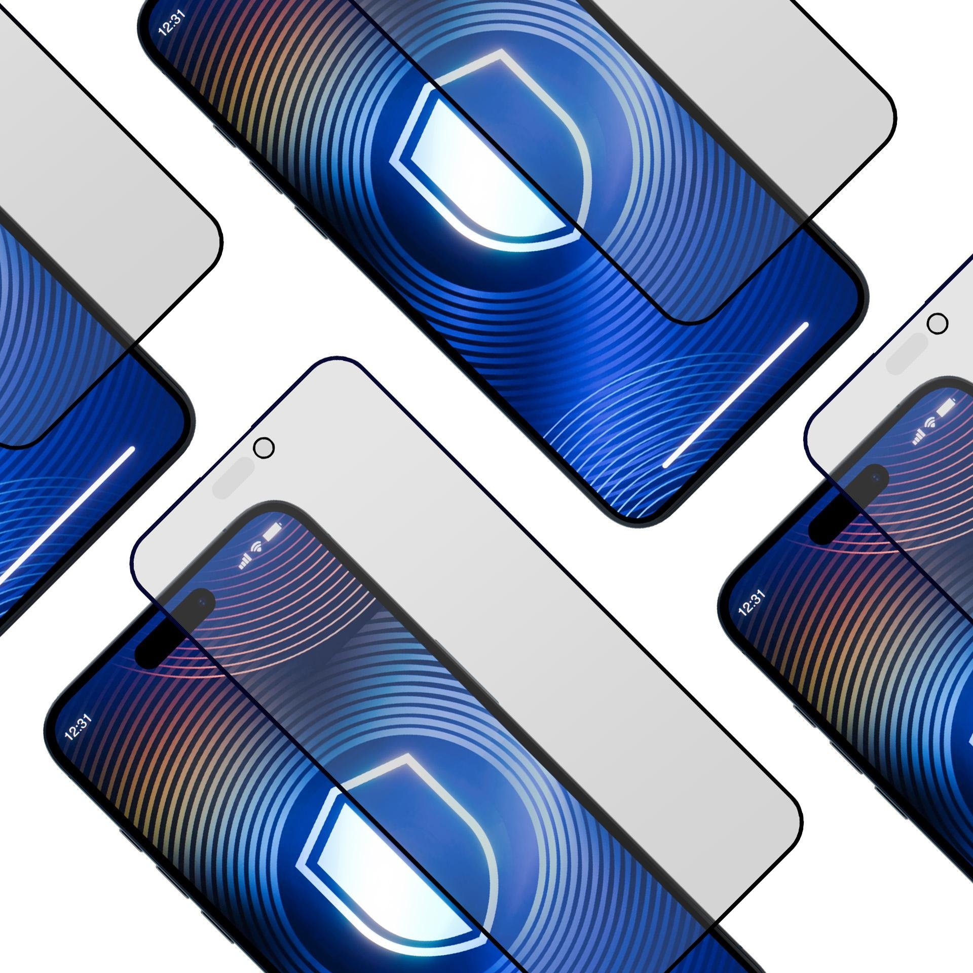 3MK HardGlass Matt Max Privacy iPhone 14 Pro 14143760 (5903108584425) aizsardzība ekrānam mobilajiem telefoniem