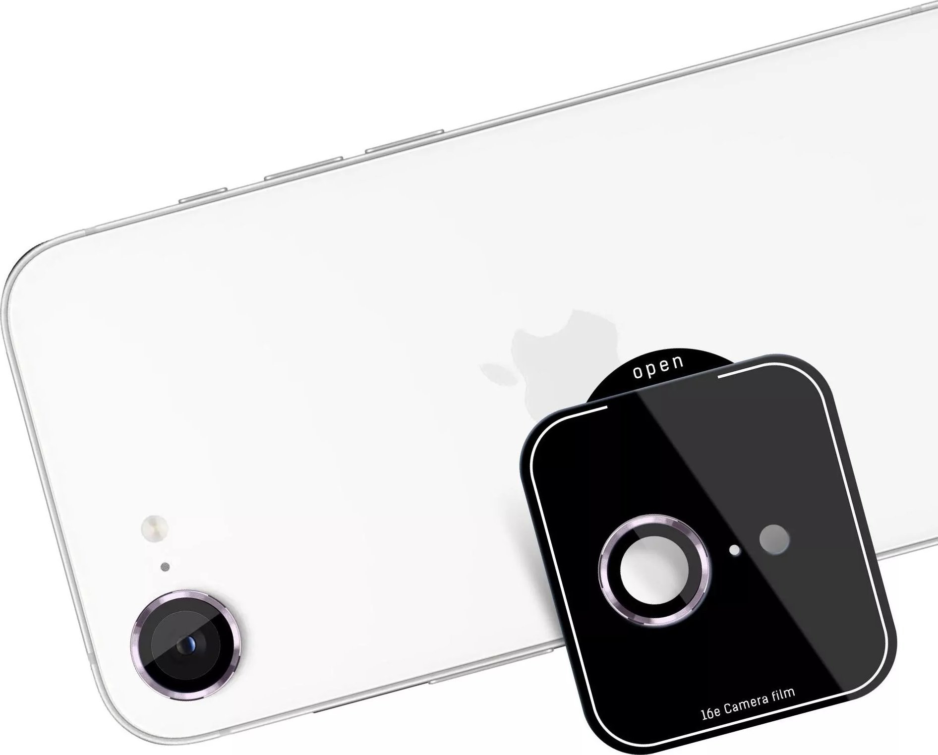 3MK Szklo Hartowane na Obiektyw Aparatu do iPhone 16e Lens Protection Pro 14729218 (5903108637152) aizsardzība ekrānam mobilajiem telefoniem