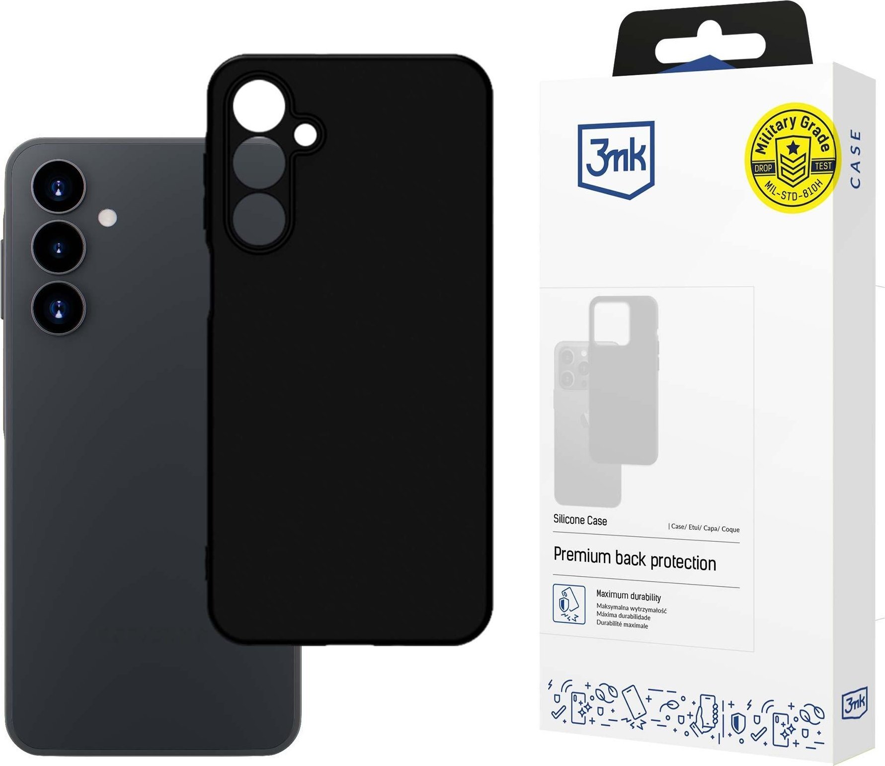 3mk Samsung Galaxy A16 - Silicone Case maciņš, apvalks mobilajam telefonam