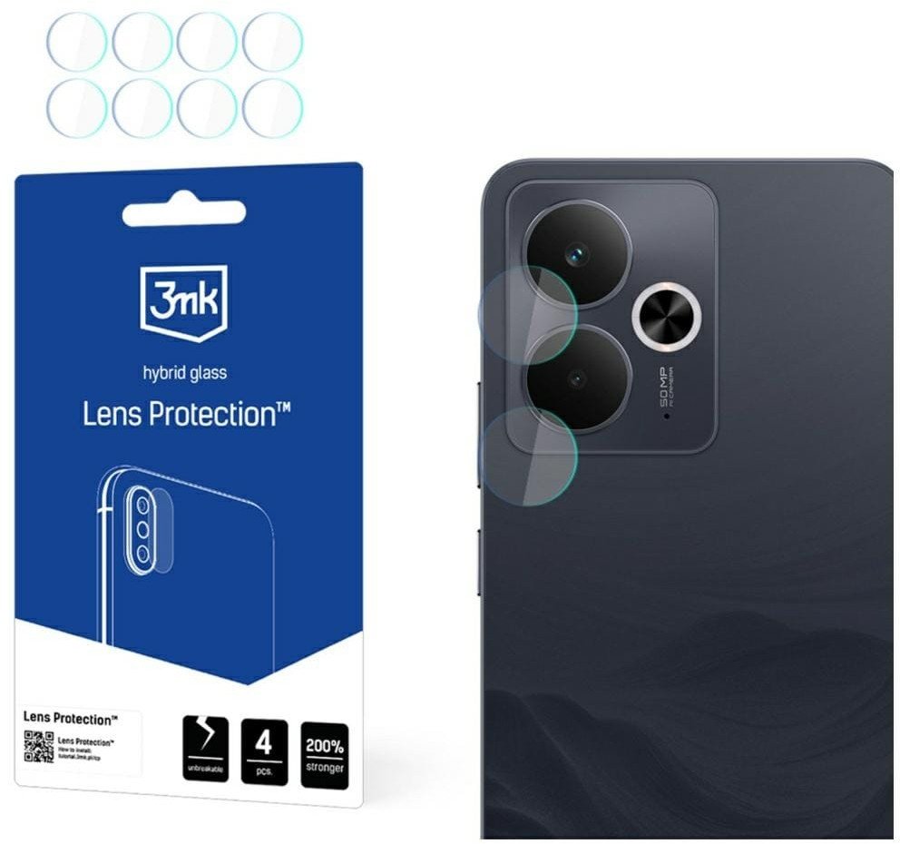 3MK Ochrona na obiektyw aparatu 3MK Lens Protect do Realme 14 5G / 14T 5G 4szt 14889761 (5903108659864) aizsardzība ekrānam mobilajiem telefoniem 3MK Ochrona na obiektyw aparatu 3MK Lens Protect do Realme 14 5G / 14T 5G 4szt 14889761 (5903108659864) aizsardzība ekrānam mobilajiem telefoniem