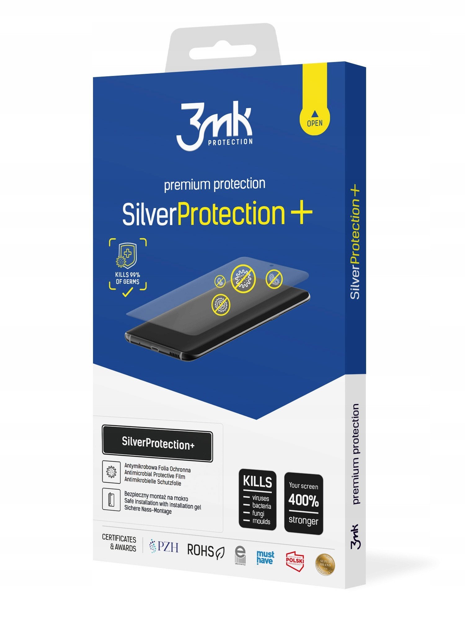 3MK Folia antymikrobowa 3MK SilverProtect+ montowana na mokro do Xiaomi POCO X7 15371106 (5903108639910) aizsardzība ekrānam mobilajiem telefoniem 3MK Folia antymikrobowa 3MK SilverProtect+ montowana na mokro do Xiaomi POCO X7 15371106 (5903108639910) aizsardzība ekrānam mobilajiem telefoniem
