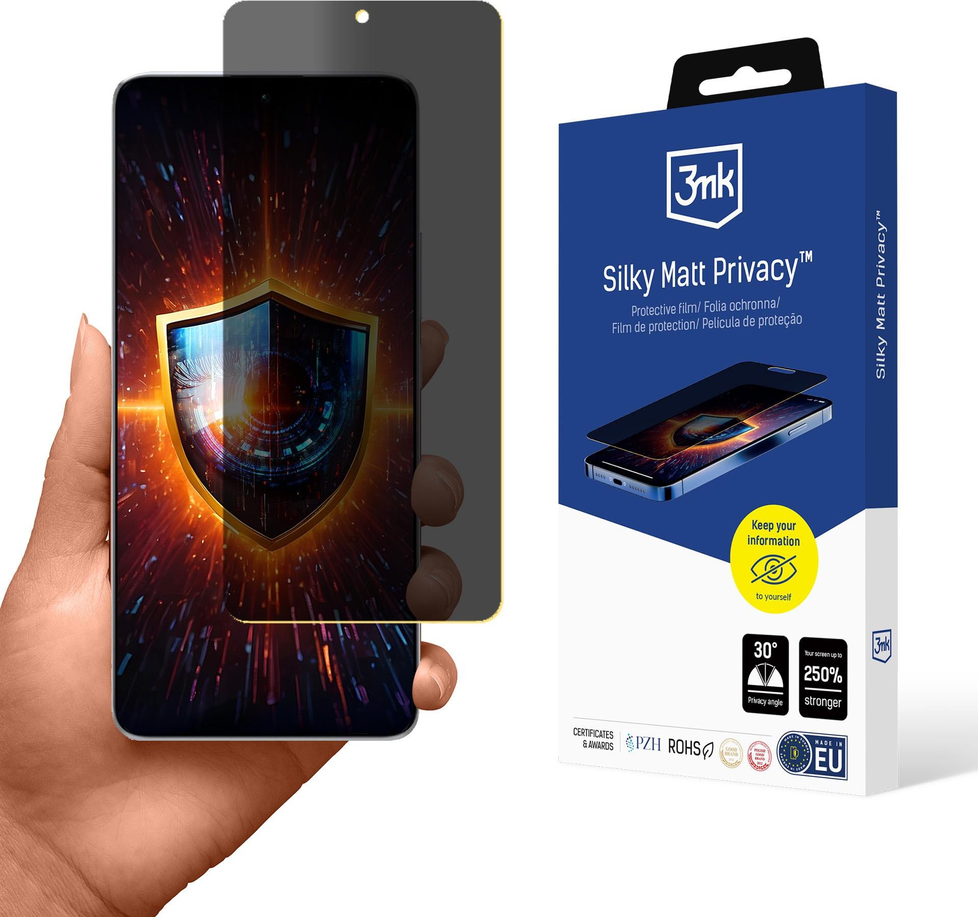 3MK REDMI NOTE 13 PRO+ - SILKY MATT PRIVACY 15424613 (5903108630382) aizsardzība ekrānam mobilajiem telefoniem 3MK REDMI NOTE 13 PRO+ - SILKY MATT PRIVACY 15424613 (5903108630382) aizsardzība ekrānam mobilajiem telefoniem