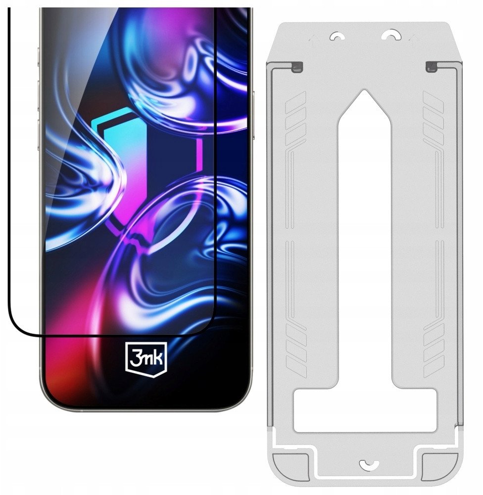 3MK Szklo hartowane 3MK HardGlass Max z aplikatorem do Apple iPhone 15 Pro 15499863 (5903108671484) aizsardzība ekrānam mobilajiem telefoniem 3MK Szklo hartowane 3MK HardGlass Max z aplikatorem do Apple iPhone 15 Pro 15499863 (5903108671484) aizsardzība ekrānam mobilajiem telefoniem