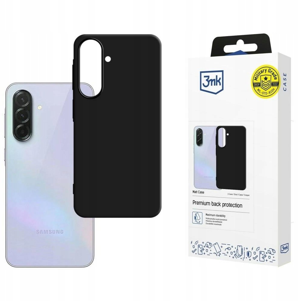 Samsung Galaxy A37 - 3mk Matt Case (5903108736763) maciņš, apvalks mobilajam telefonam