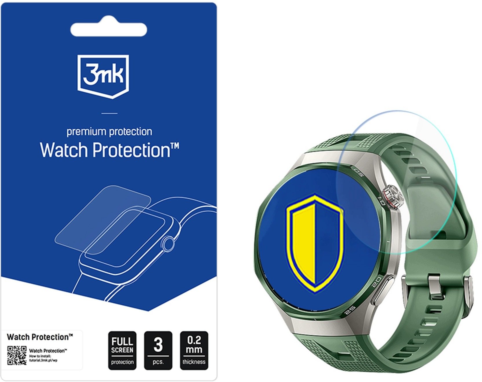 3mk Szklo hybrydowe Watch Protection FlexibleGlass