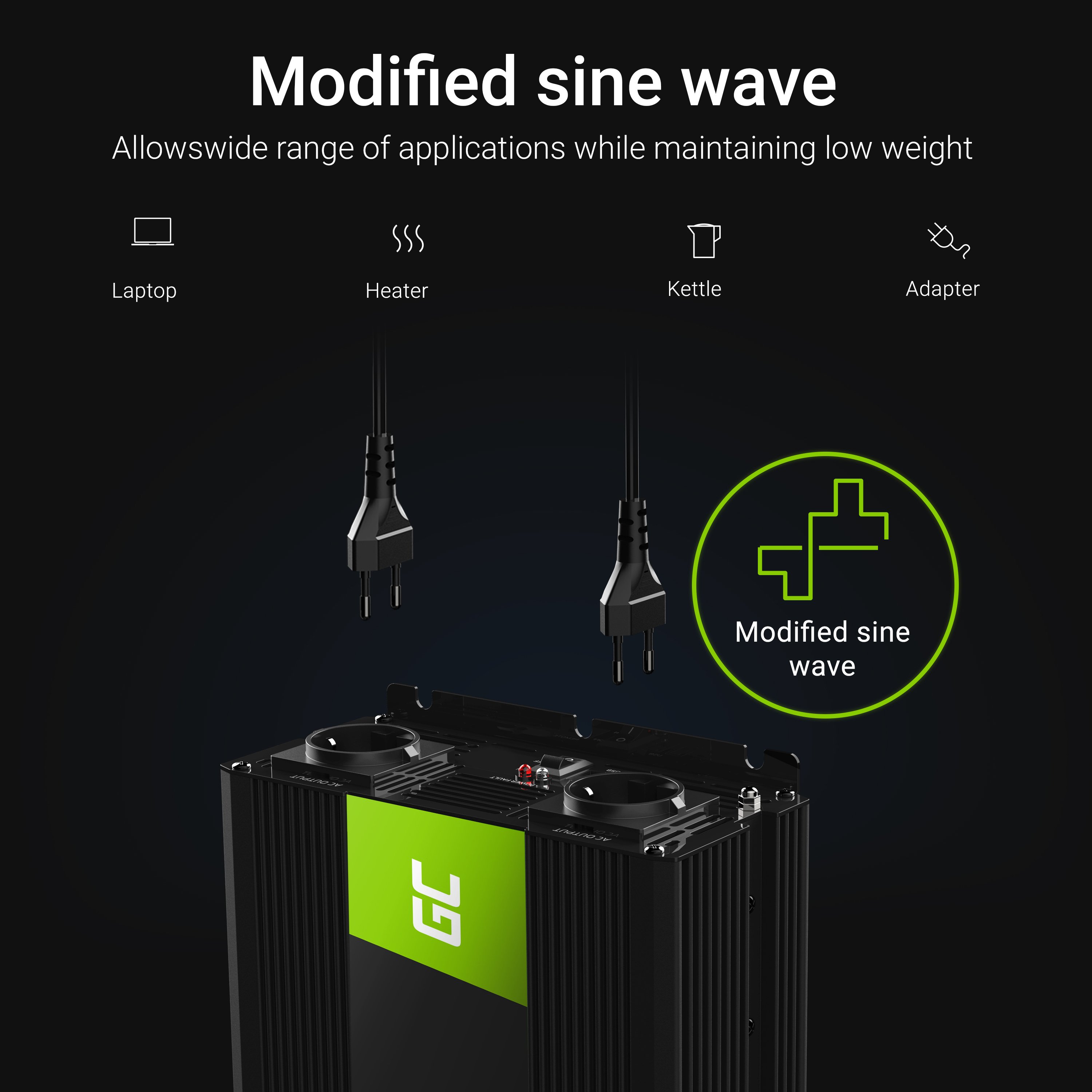 Green Cell Power Inverter 24V to