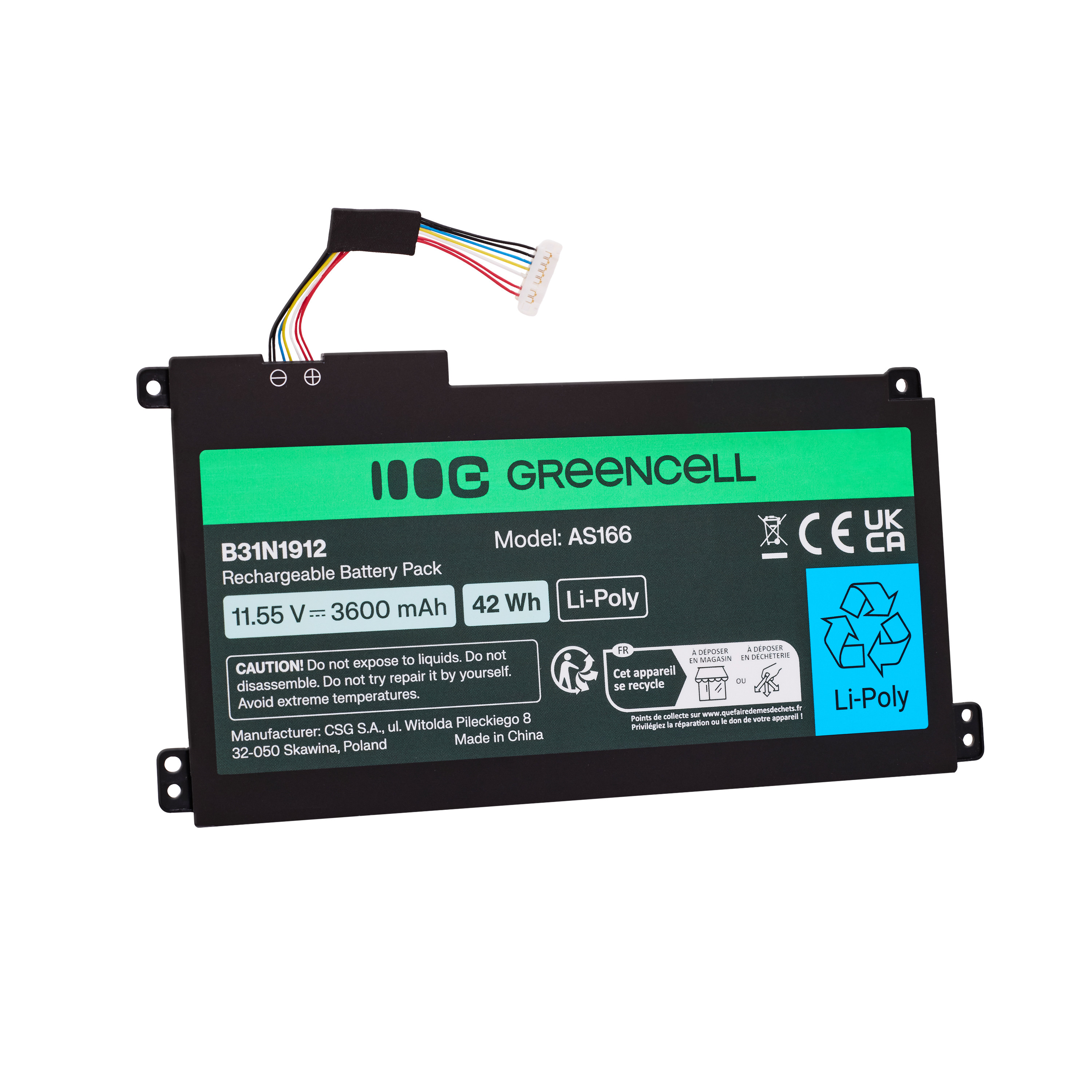 Greencell Battery for Asus C31N1912 / B31N1912 3HWPP ASUS VivoBook 14: E410MA, L410MA, E410KA, E510MA akumulators, baterija portatīvajiem datoriem