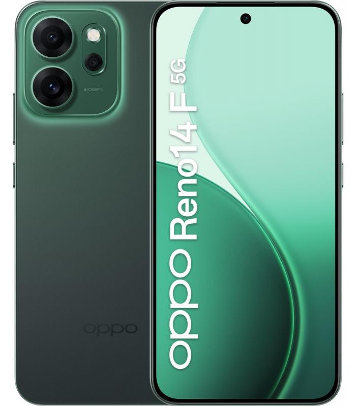 OPPO RENO 14F 8+256GB 5G LUMINOUS GREEN 6932169376662 (6932169376662) Mobilais Telefons OPPO RENO 14F 8+256GB 5G LUMINOUS GREEN 6932169376662 (6932169376662) Mobilais Telefons