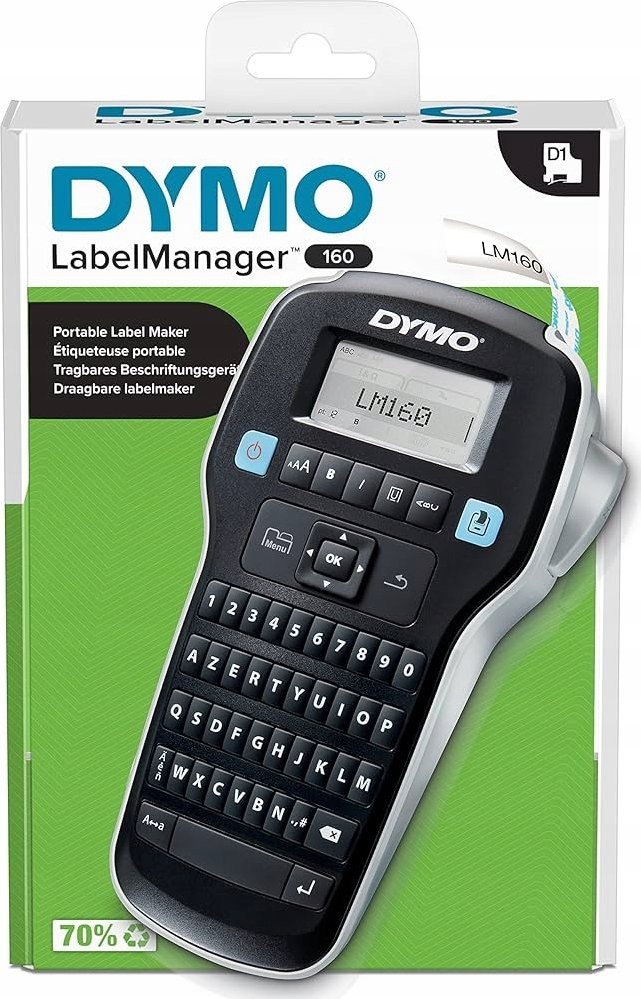 DYMO LabelManager 160 6/9/12 mm D1-Bander
