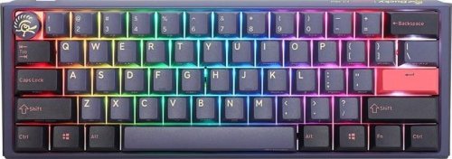 Ducky One 3 Cosmic Blue Mini Gaming Tastatur, RGB LED - MX-Ergo-Clear (US) klaviatūra
