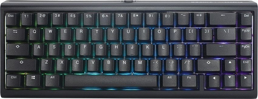 Ducky Tinker 65 Gaming-Tastatur, RGB - MX-Blue (ISO-DE) klaviatūra