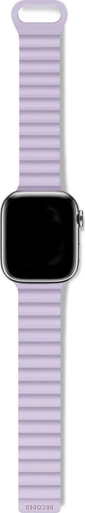 Decoded Silicone Magnet Traction Loop Strap 38/40/41mm Lavender Viedais pulkstenis, smartwatch Decoded Silicone Magnet Traction Loop Strap 38/40/41mm Lavender Viedais pulkstenis, smartwatch